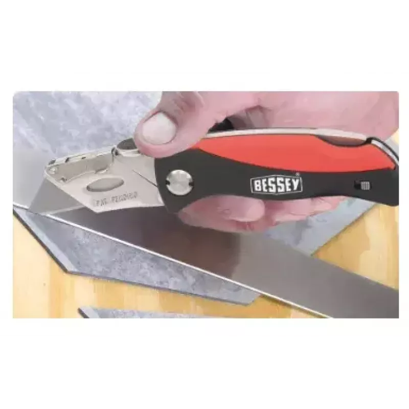 Μαχαίρι κοπής Bessey DBKPH-EU Μαύρο Κόκκινο Σταθερή λεπίδα