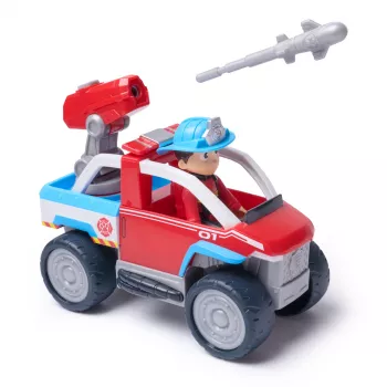 Παιχνίδι όχημα Spin Master Paw Patrol πυροσβεστικό όχημα διάσωσης του Ryder με εκτοξευτήρα drone και φιγούρα Ryder