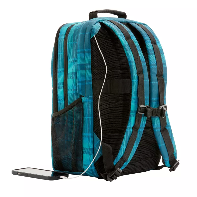 HP Campus XL Tartan Plaid σακίδιο πλάτης, 620 g