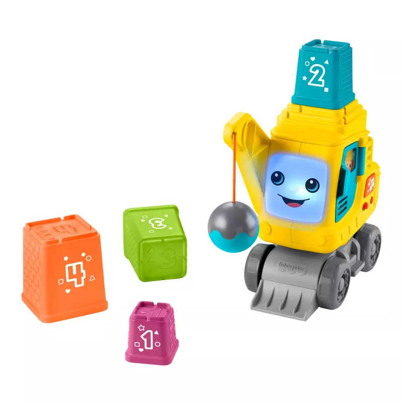 Mattel Count & Stack Γερανός Παιχνίδι Δεξιότητας