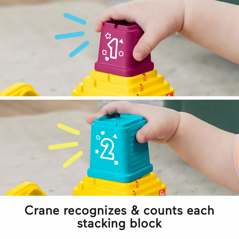 Mattel Count & Stack Γερανός Παιχνίδι Δεξιότητας