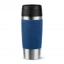 Θερμός ταξιδιού EMSA Travel Mug Classic N2020300 360 ml μαύρο, μπλε, ανοξείδωτο