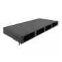 DeLOCK 19 ιντσών οπτικών ινών HD patch panel 1U μαύρο μεταλλικό για τοποθέτηση σε rack