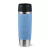 EMSA Travel Mug Waves Grande 500 ml μπλε, ανοξείδωτο ατσάλι