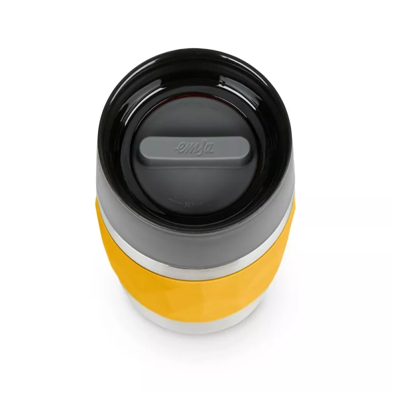 EMSA Travel Mug Compact 300 ml ανοξείδωτο ατσάλι, κίτρινο