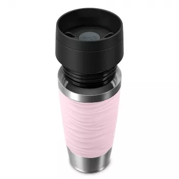 EMSA Travel Mug Waves 360 ml ροζ ανοξείδωτο ατσάλι ποτήρι ταξιδιού