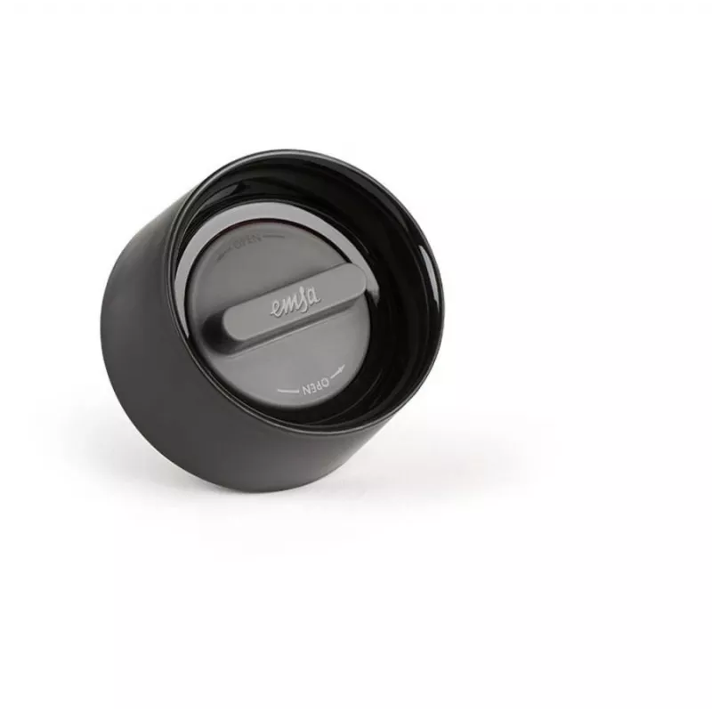 Δοχείο EMSA N21601 0,3 ml μαύρο ανοξείδωτο ατσάλι