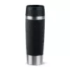 EMSA Travel Mug Classic N2022000 ποτήρι ταξιδιού 500 ml μαύρο, ανοξείδωτο ατσάλι ανοξείδωτο ατσάλι