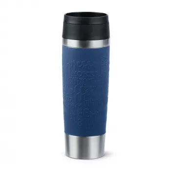 EMSA Travel Mug Classic N2022100 ποτήρι ταξιδιού 500 ml μαύρο, μπλε, ανοξείδωτο ατσάλι ανοξείδωτο ατσάλι