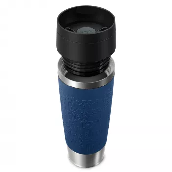 EMSA Travel Mug Classic N2022100 ποτήρι ταξιδιού 500 ml μαύρο, μπλε, ανοξείδωτο ατσάλι ανοξείδωτο ατσάλι