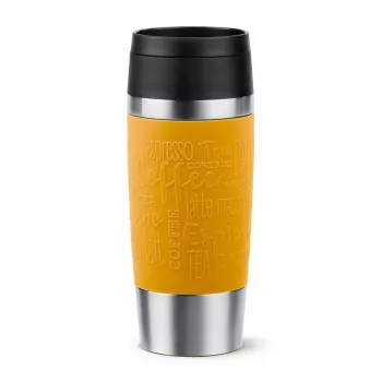 EMSA Travel Mug Classic 360 ml κίτρινο ανοξείδωτο ατσάλι ποτήρι ταξιδιού