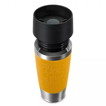 EMSA Travel Mug Classic 360 ml κίτρινο ανοξείδωτο ατσάλι ποτήρι ταξιδιού