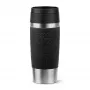 EMSA Travel Mug Classic N2020200 ποτήρι ταξιδιού 360 ml μαύρο, ανοξείδωτο ατσάλι ανοξείδωτο ατσάλι