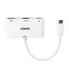 Lindy μετατροπέας USB 3.2 Type-C σε HDMI με θύρα USB Type-A και Power Delivery