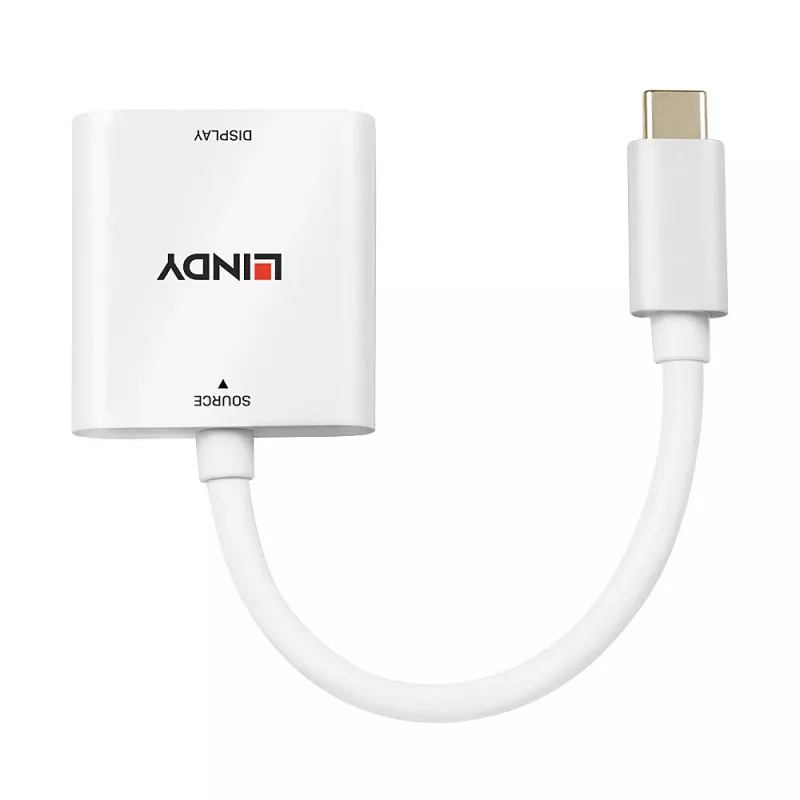 Μετατροπέας I/O USB-C σε HDMI Lindy 43339 1 μαύρο