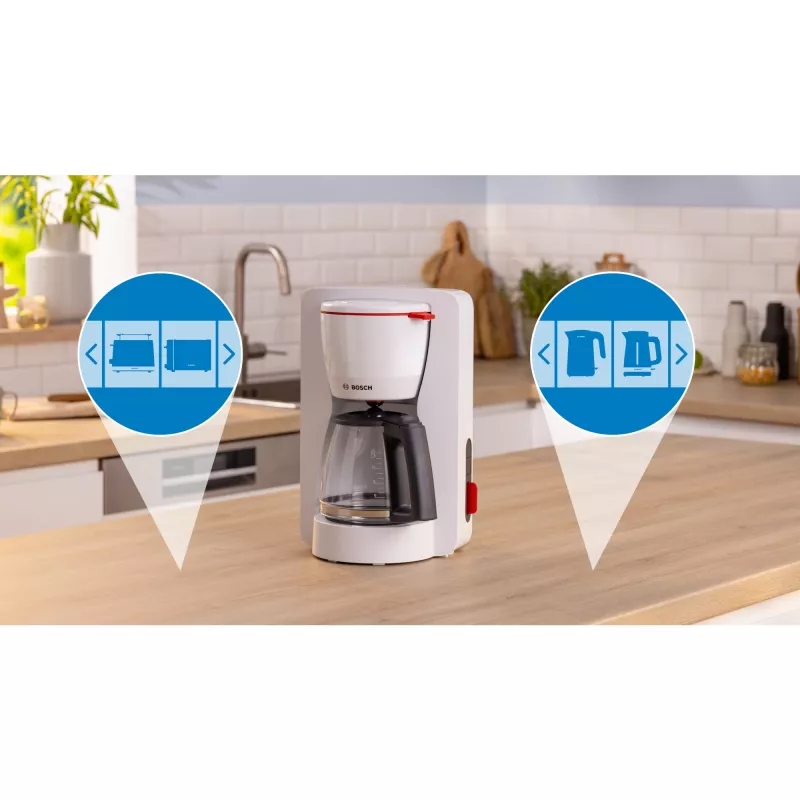 Bosch TKA3M131 Καφετιέρα χειροκίνητη φίλτρου 1,25 L