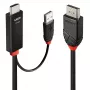 Lindy 1m καλώδιο HDMI σε DisplayPort HDMI USB Type-A DisplayPort