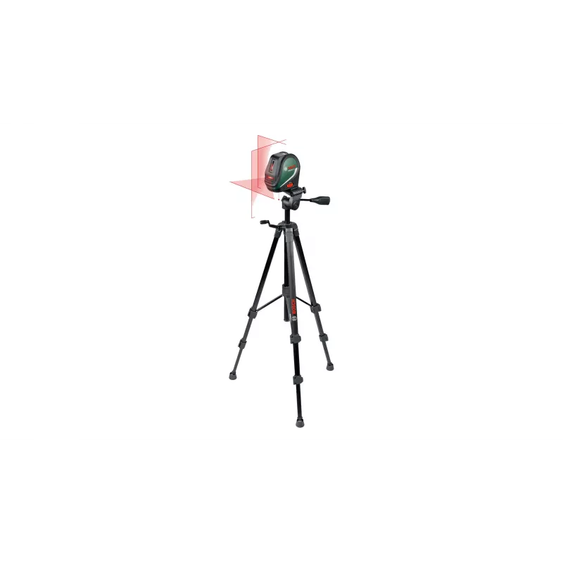 Bosch UniversalLevel 3 Set 0603663905 λέιζερ σταυρωτών γραμμών, κόκκινες γραμμές, 10 m, πράσινο/μαύρο