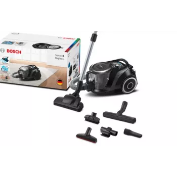 Bosch Serie 6 BGC41XSIL σκούπα 2,4 L σκούπα κάδου στεγνή 700 W χωρίς σακούλα