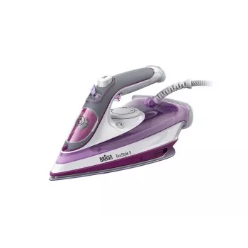 Braun TexStyle 5 SI 5037 VI Σίδερο ατμού Κεραμική πλάκα 2700 W Μωβ