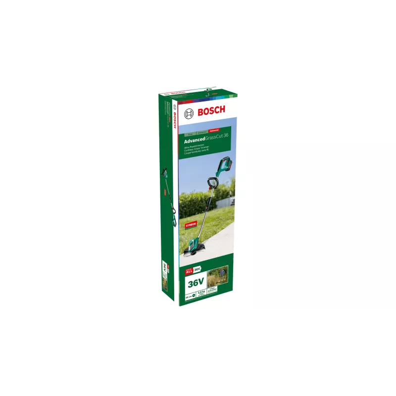 Bosch AdvancedGrassCut 36 30 cm μπαταρίας μαύρο, πράσινο