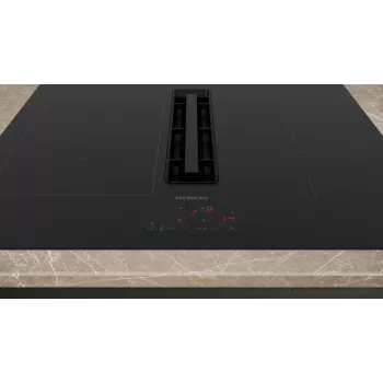 Siemens iQ300 ED611BS16E εστία μαύρη εντοιχιζόμενη 60 cm επαγωγική εστία 4 ζωνών ενσωματωμένος απορροφητήρας