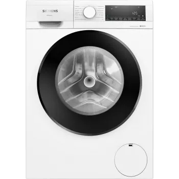 Siemens iQ500 WG34G2070 Πλυντήριο ρούχων μπροστινής φόρτωσης 8 kg 1400 U/min Λευκό