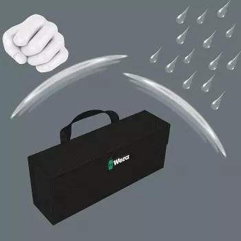 Βαλίτσα εργαλείων Wera 2go 3 Μαύρο