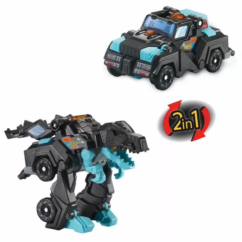 VTech Switch & Go Dinos 569304, 3 ετών, μαύρο, μπλε, 190 g
