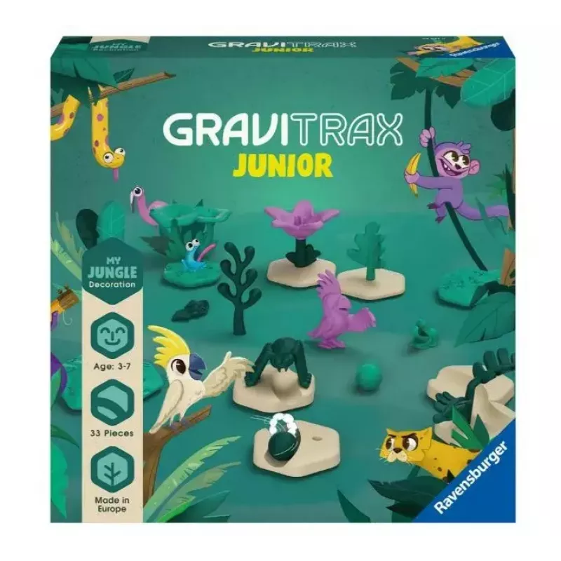 Επιτραπέζιο παιχνίδι Ravensburger GraviTrax Junior (Μοντέλο 23747) — για παιδιά από 3 ετών