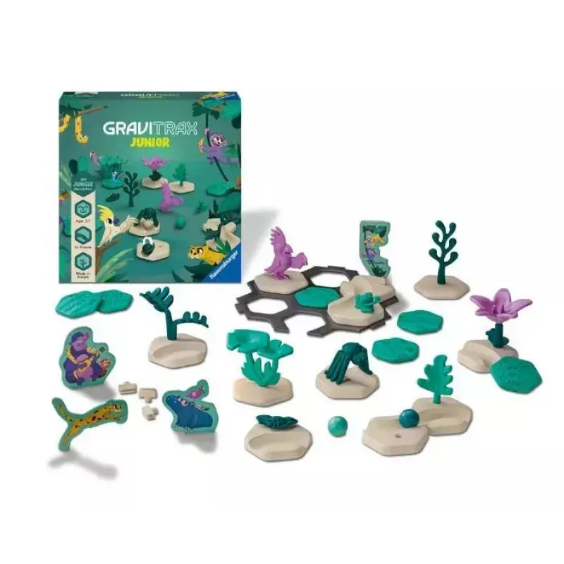 Επιτραπέζιο παιχνίδι Ravensburger GraviTrax Junior (Μοντέλο 23747) — για παιδιά από 3 ετών