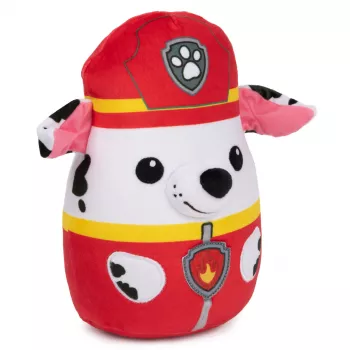 PAW Patrol GUND Marshall Squish Plush, Επίσημο παιχνίδι από τη δημοφιλή σειρά κινουμένων σχεδίων, μαλακό λούτρινο για παιδιά από 1 έτους, 20 cm