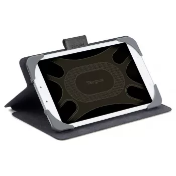 Targus SafeFit Rotating Universal THZ643GL θήκη flip για tablet 7–8 ιντσών, πολυουρεθάνη, μαγνητικό κλείσιμο, μαύρη