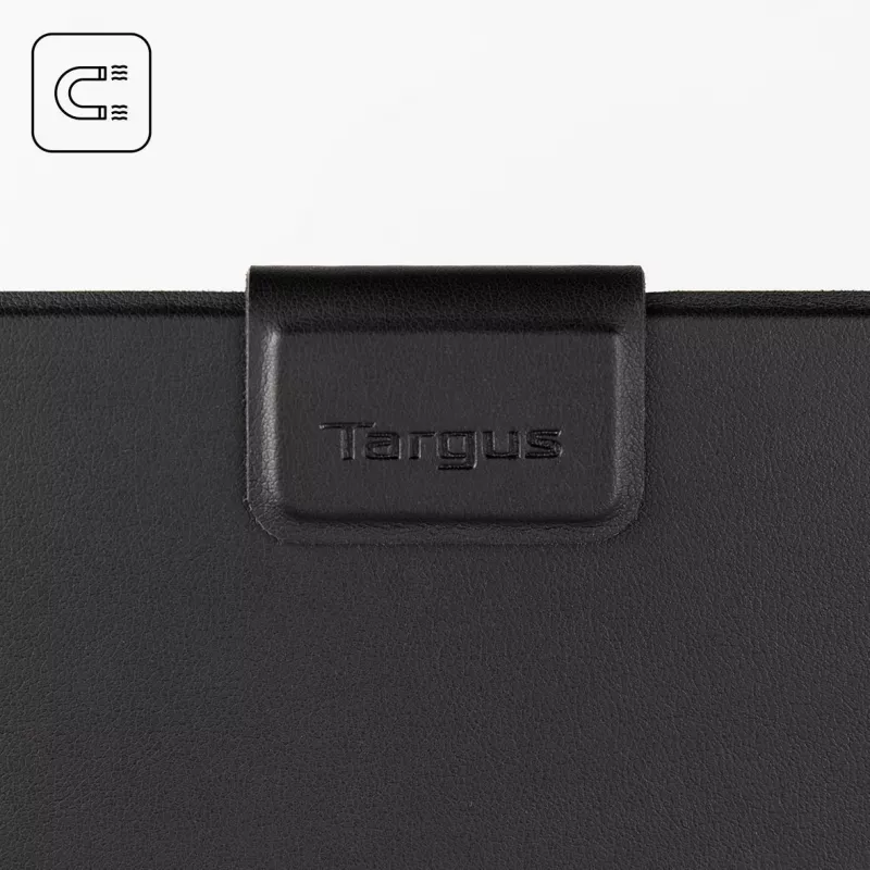 Targus SafeFit Rotating Universal THZ643GL θήκη flip για tablet 7–8 ιντσών, πολυουρεθάνη, μαγνητικό κλείσιμο, μαύρη