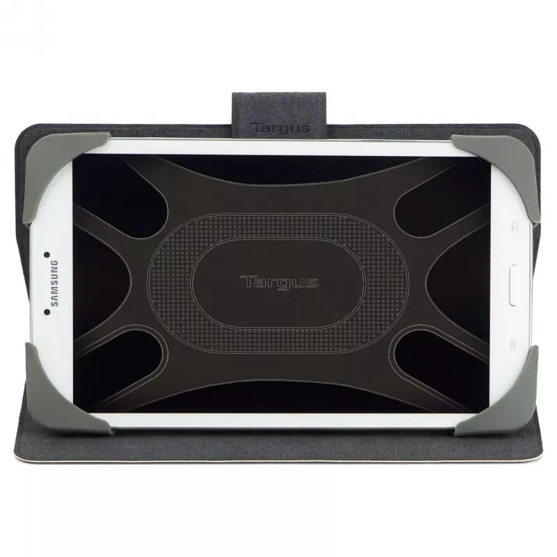 Targus SafeFit Rotating Universal THZ643GL θήκη flip για tablet 7–8 ιντσών, πολυουρεθάνη, μαγνητικό κλείσιμο, μαύρη