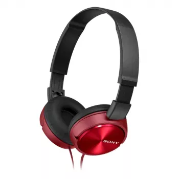 Sony MDR-ZX310, Ενσύρματα, 10 - 24000 Hz, Μουσική, 125 g, Ακουστικά, κόκκινο