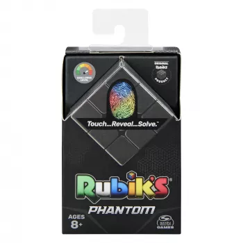 Rubik’s Phantom, 3x3 κύβος προηγμένη τεχνολογία απαιτητικό 3D παζλ ταξιδιωτικό παιχνίδι ανακούφιση άγχους fidget παιχνίδι κύβος δραστηριότητας, για ενήλικες & παιδιά από 8 ετών