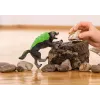 Φιγούρα Schleich ELDRADOR CREATURES Granitwolf μοντέλο 70153, ηλικία 7+, πράσινο/γκρι
