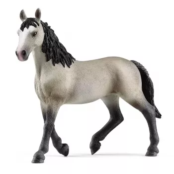 schleich HORSE CLUB Selle Français φοράδα, 5 ετών, άλογα, μαύρο, γκρι, πλαστικό