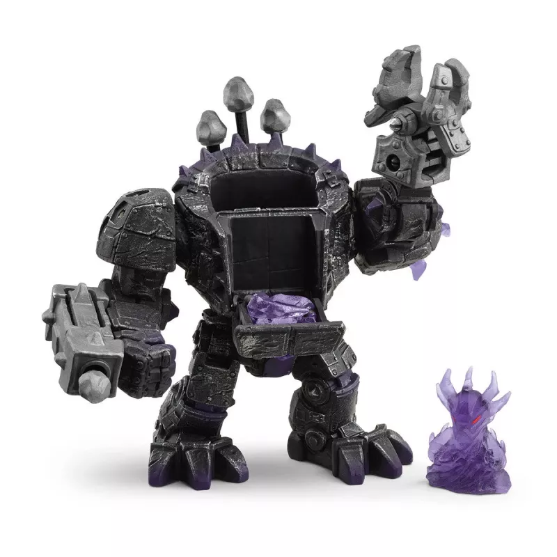 schleich ELDRADOR CREATURES Shadow Master ρομπότ με μίνι πλάσμα μαύρο
