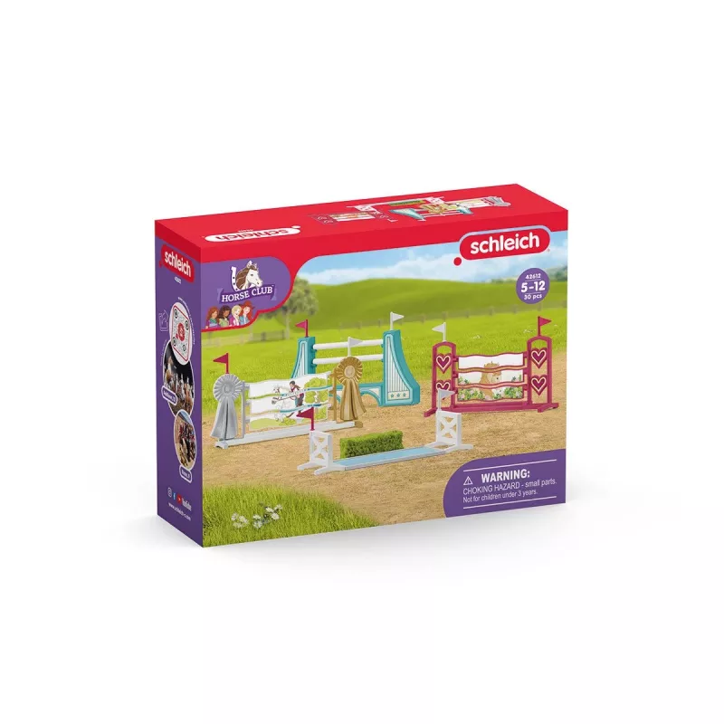 Φράχτης με φιγούρες Schleich HORSE CLUB 42612 Πολύχρωμο