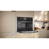 Neff C24FS31N0 Ατμομάγειρας Medium Μαύρο, Ανοξείδωτο ατσάλι Αφής