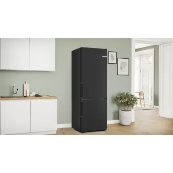 Bosch Serie 4 KGN49VXCT Ψυγειοκαταψύκτης Ελεύθερος 440 l Ανοξείδωτο ατσάλι