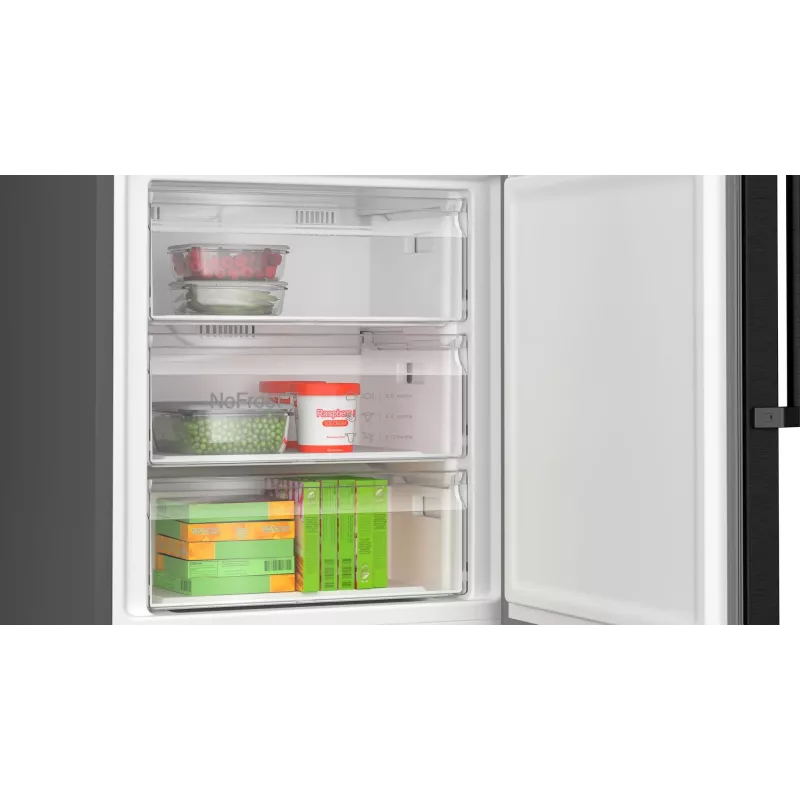 Bosch Serie 4 KGN49VXCT Ψυγειοκαταψύκτης Ελεύθερος 440 l Ανοξείδωτο ατσάλι