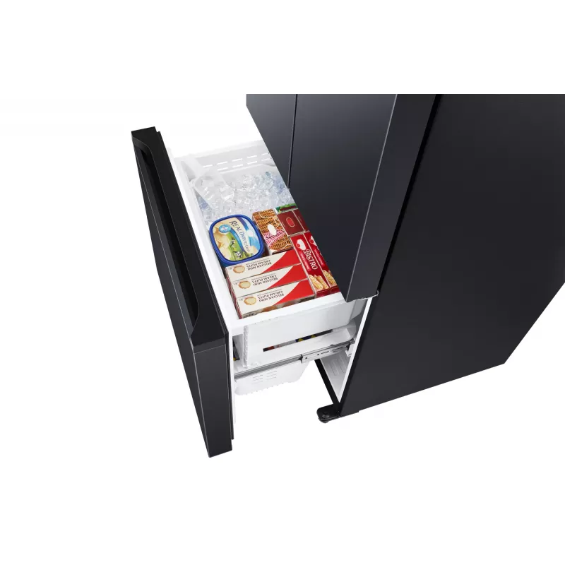 Samsung RF50C530EB1 Ψυγείο Side-by-Side ελεύθερο ανθρακί