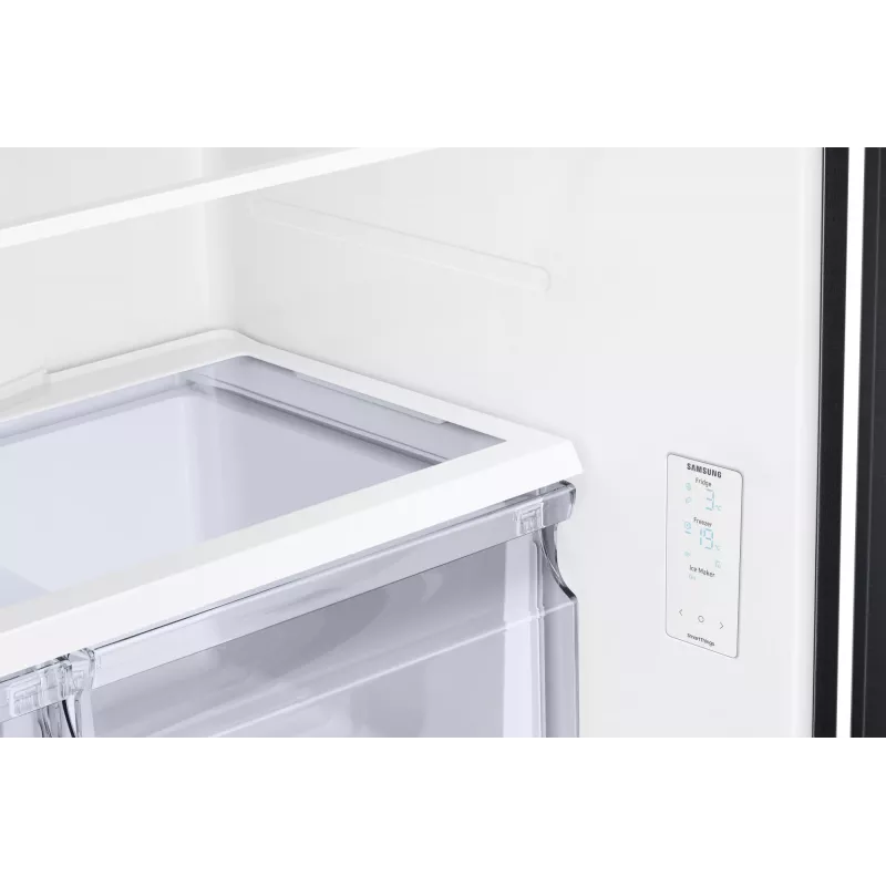 Samsung RF50C530EB1 Ψυγείο Side-by-Side ελεύθερο ανθρακί