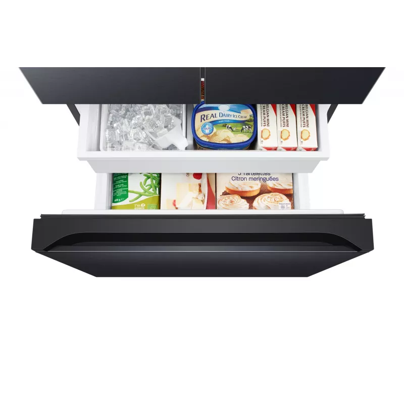 Samsung RF50C530EB1 Ψυγείο Side-by-Side ελεύθερο ανθρακί