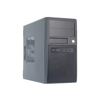 Chieftec CT-04B-OP Κουτί υπολογιστή Mini Tower Μαύρο