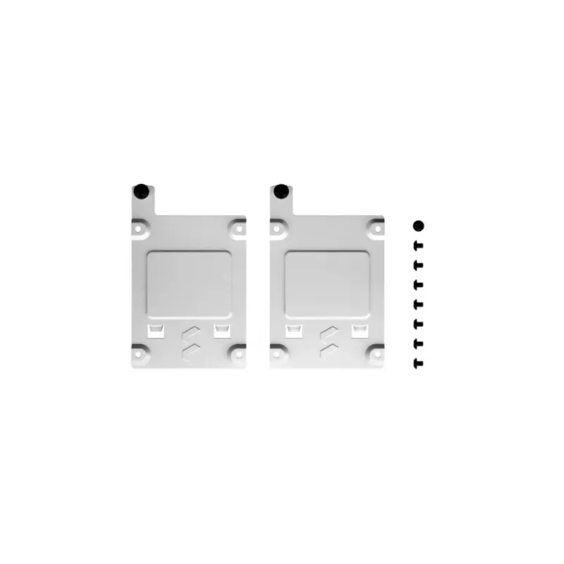 FRACTAL DESIGN σετ βάσης SSD – Τύπος B λευκό συσκευασία δύο τεμ.