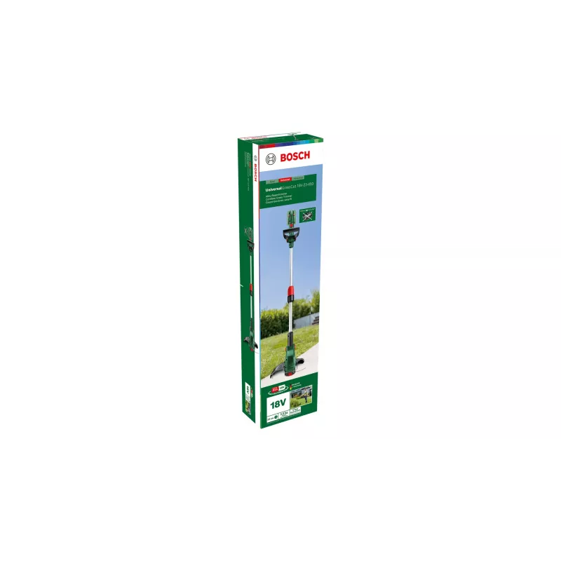 Bosch UniversalGrassCut 18V-26-500 26 cm Μπαταρία Μαύρο, Πράσινο